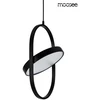 19W LED pakabinamas šviestuvas SPINNER 26, juodas, 3000K
