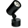 19W LED pastatomas lauko šviestuvas - prožektorius O-ZONE, juodas, 3000K, IP66, 337531