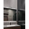 Sieninis šviestuvas 19W LED sieninis veidrodžio šviestuvas RAM, juodas, 3000K, IP44, 4289700