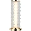 19W LED stalo šviestuvas IRMA, aukso sp./skaidrus, 3000K, 4294800