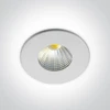 1W/3W LED įleidžiamas šviestuvas, baltas, 4000K, 10103B/W/C