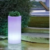 1W LED įkraunamas šviestuvas - gėlių vazonas PALMA 70, baltas, 3000/6500K/RGB, IP65, su USB jungtimi, dimeriuojamas