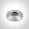 1W LED įleidžiamas į žemę šviestuvas, aliuminio sp., 3000K, 69042/AL/W