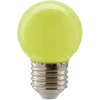 1W LED lemputė, geltona, E27
