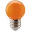 1W LED lemputė, oranžinė, E27