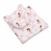 2 dalių kūdikio patalynės komplektas Blossom Fairies su Teddy pagalvėle