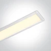 20-40W LED įleidžiamas linijinis šviestuvas, baltas, 3000/4000/5000K, 38152R/W/V