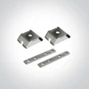 20-40W LED linijinės sistemos šviestuvas, juodas, 3000/4000/5000K, 38160A/B/V
