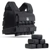 20 kg Svorinė treniruočių liemenė su skriemuliais W20B | DBX Bushido