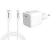 Sandberg USB-C AC 20W įkroviklis EU + Lightning 1M