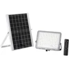 200W LED prožektorius su saulės baterija GLASER, sidabro sp., 4000K, IP65