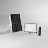 200W LED prožektorius su saulės baterija GLASER, sidabro sp., 3000K, IP65