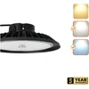 200W LED UFO šviestuvas RIO, juodas, 4000/5000K, IP66