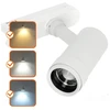 20W akcentinis šviestuvas į 3 fazių bėgelius LED NEXTRACK VISION, baltas, 3000/4000/5000K, 30-60°