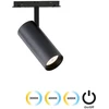 20W LED akcentinis šviestuvas į magnetines sistemas VIOKEF MAGNETIC, juodas, 3000/4000/6000K, 4244100S