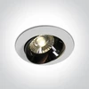 20W LED įleidžiamas pakreipiamas šviestuvas, baltas, 3000K, 11120E/W/W