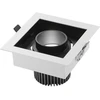 20W LED įleidžiamas šviestuvas APOLLO, juodas, 3000K
