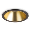 20W LED įleidžiamas šviestuvas GAME, juodos/aukso sp., 3000K, 341415