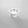 20W LED įleidžiamas šviestuvas MACK, baltos/chromo sp., 3000K