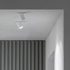 20W LED įleidžiamo montavimo šviestuvas NOVA, baltas, 3000K, reguliuojamas, 364407