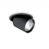 20W LED įleidžiamo montavimo šviestuvas NOVA, juodas, 4000K, 370187