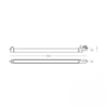 20W LED linijinis šviestuvas į 3 fazių bėgelius, juodas, 2700/3000/4000K, S238