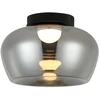 20W LED lubinis šviestuvas NADIA, juodos/dūmų sp., 3000K, 4339400