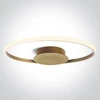 20W LED lubinis šviestuvas, šampano sp., 3000K, dimeriuojamas, 63154B/CH/W