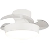 20W LED lubinis šviestuvas - ventiliatorius, baltas/skaidrus, 3000/4000/6500K, 25329