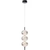 20W LED pakabinamas šviestuvas VENTURA, juodas, 3000K