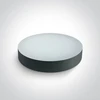 Lubinis šviestuvas 20W LED plafonas, antracito sp., 3000/4000/6500K, 67498/AN/V