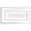 20W LED sieninis šviestuvas HYPNOTIC, baltas, CCT
