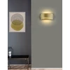 20W LED sieninis šviestuvas LUXUR, aukso/baltos sp., 2700/3000K, dimeriuojamas, A3840070ODP