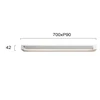 20W LED sieninis šviestuvas VALSE, baltas, 3000K, 4220200