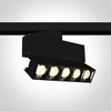 20W LED šviestuvas į bėgelius, juodas, 3000K, 65506BT/B/W
