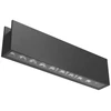 20W LED šviestuvas, montuojamas į XFORT bėgelį, 48V, juodas, 3000K, IP65, 275mm, dimeriuojamas, FRT22WW SP SBK