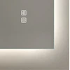 Sieninis šviestuvas 20W LED šviestuvas - veidrodis, chromo sp., 3000/4000K, dimeriuojamas, IP44, 25391