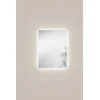 Sieninis šviestuvas 20W LED šviestuvas - veidrodis FRAME, sidabro sp., CCT, dimeriuojamas, IP44