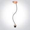 20W pakabinamas šviestuvas, vario sp., E27, 63126A/CU