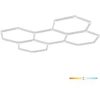 216W LED lubinis šviestuvas HEXLINE 208x300cm, baltas, 6500K