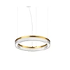 21W LED pakabinamas šviestuvas CROWN, žalvario sp., 3000K, 364964