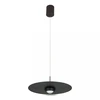 21W LED pakabinamas šviestuvas, juodas, 3000K, dimeriuojamas, 35cm, 2585