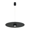 21W LED pakabinamas šviestuvas, juodas, 3000K, dimeriuojamas, 55cm, 2587
