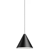 21W LED pakabinamas šviestuvas STRING LIGHT CONE, juodas, 2700K, dimeriuojamas