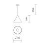 21W LED šviestuvas HOLY JUNIOR į magnetines sistemas INSIGHT, juodas, 3000K