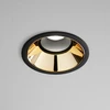 21W LED šviestuvo ZEUS apvalus rėmelis, juodas, 324005