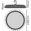 Ledvance 225W LED UFO šviestuvas COMPACT, 6500K