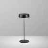 2,2W LED įkraunamas stalo šviestuvas COCKTAIL, juodas, dimeriuojamas, IP54