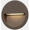 2,2W LED įleidžiamo montavimo sieninis šviestuvas SPICA, rūdžių sp., 2200/2700/3200/4000K, IP65, E2061071M