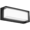 22W LED lauko sieninis šviestuvas BLOCK, juodas, CCT, IP65